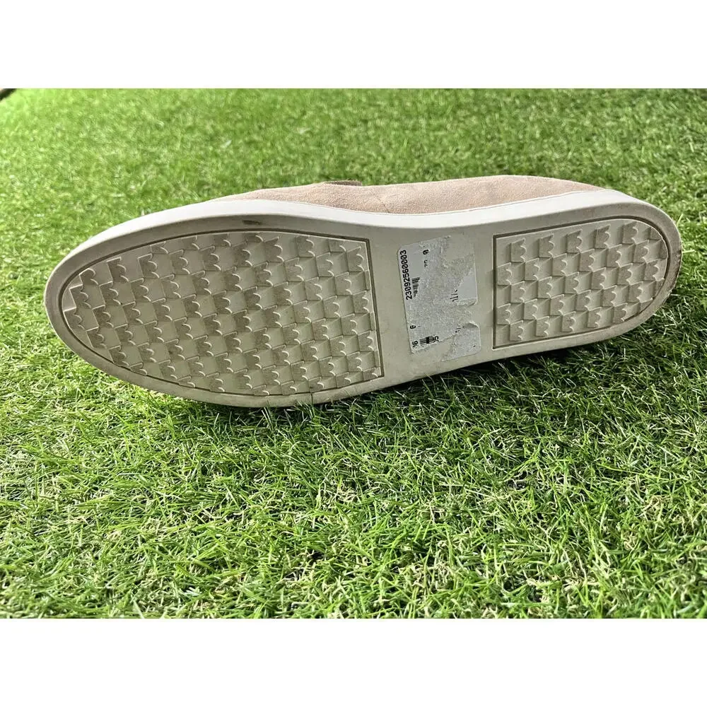 Womens Size 8 House‎ Shoes Beige Suede Slip-On Casual Shoe